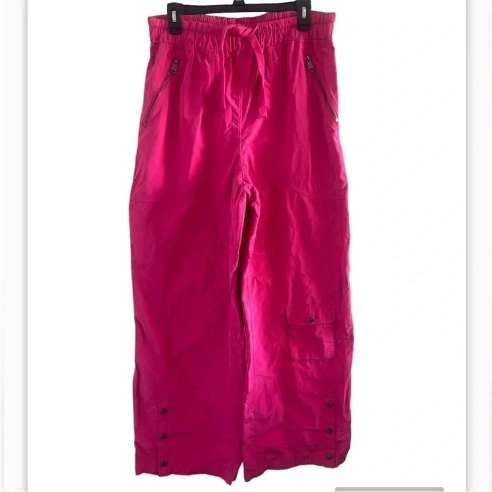 Free People Movement Stadium Pants in Barbie Hot Pink NWOT